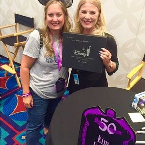 Signed Kim Irvine Madame Leota designer mouse ears 2019 Haunted Mansion 50th